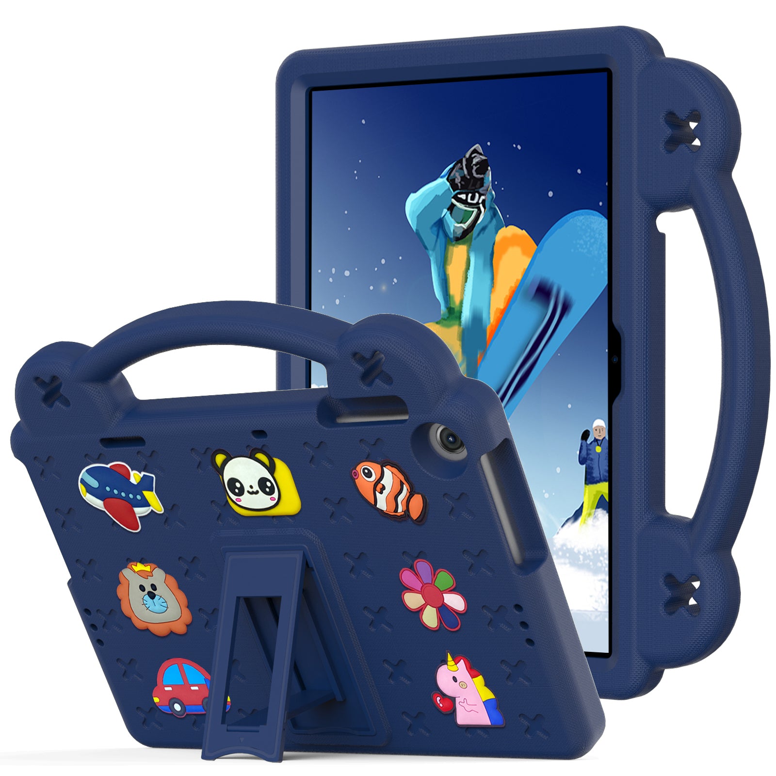 For Lenovo Tab M10 (Gen 3) Drop-proof EVA Protective Tablet Cover Anti-scratch Tablet Case with Kickstand For Lenovo Tab M10 (Gen 3) Drop-proof EVA Protective Tablet Cover Anti-scratch Tablet Case with Kickstand